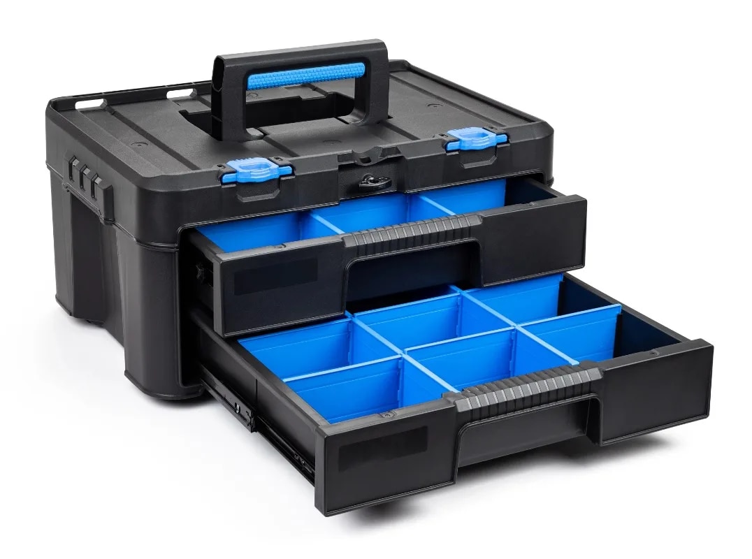 Hart Stack System Two Drawer Tool Box, Fits Hart’s Modular Storage