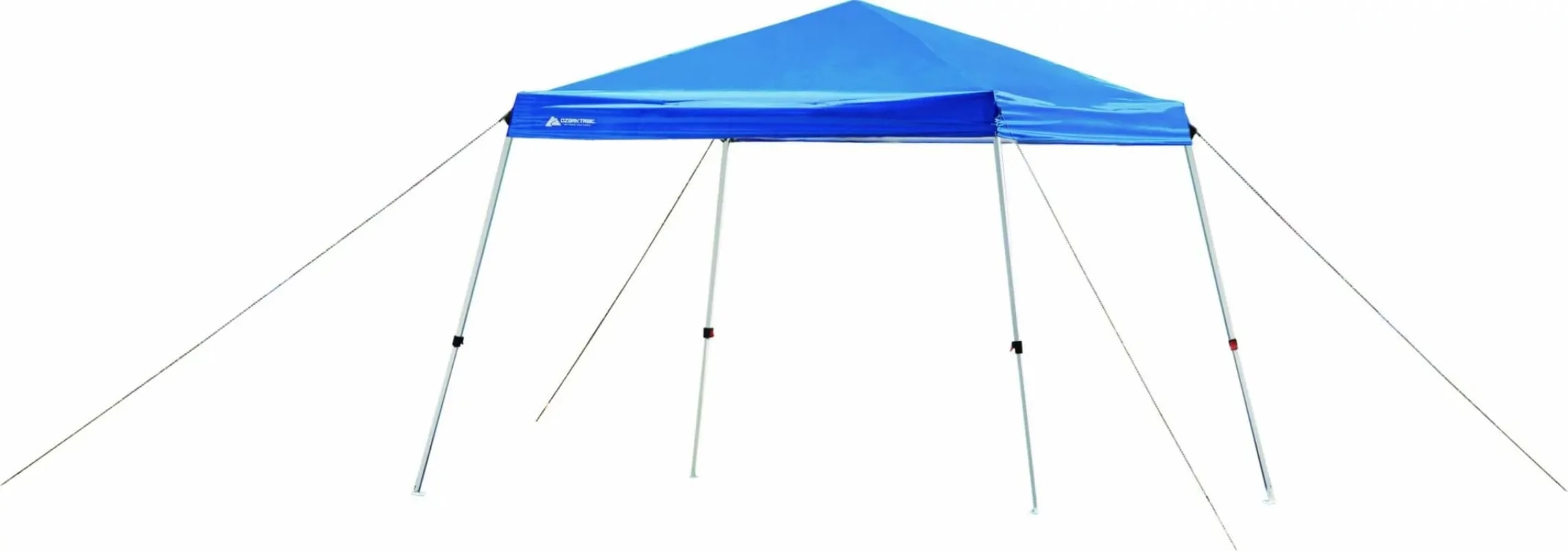 Ozark Trail 10′ x 10′ Instant Slant Leg Canopy, Blue, outdoor canopy ...